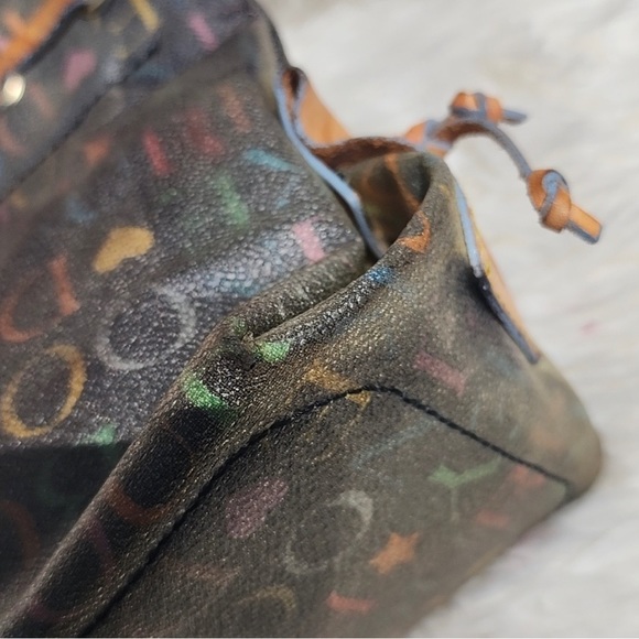 Dooney & Bourke Original Monogram HandBag vintage - Picture 8 of 8